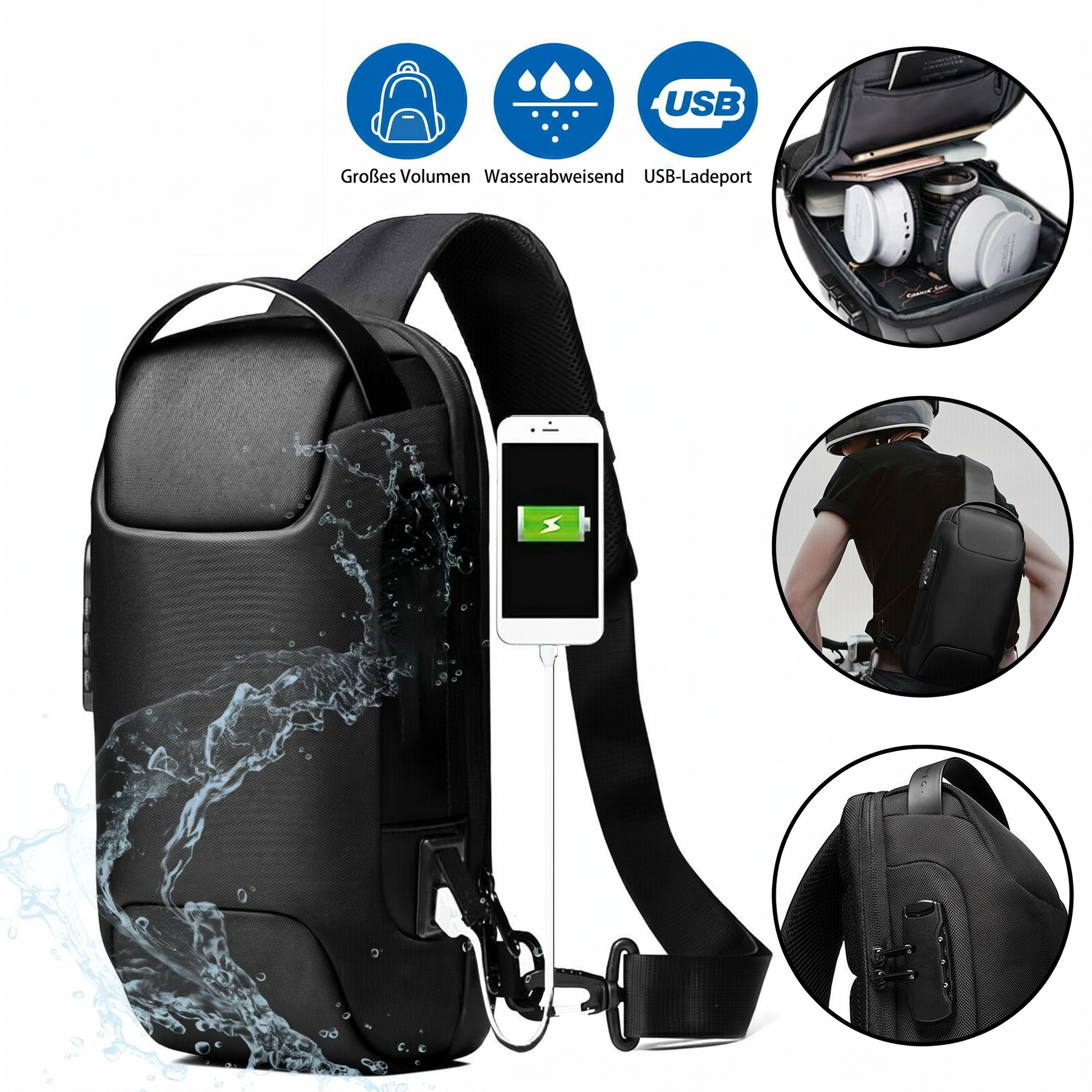 Anti-Diebstahl Tasche